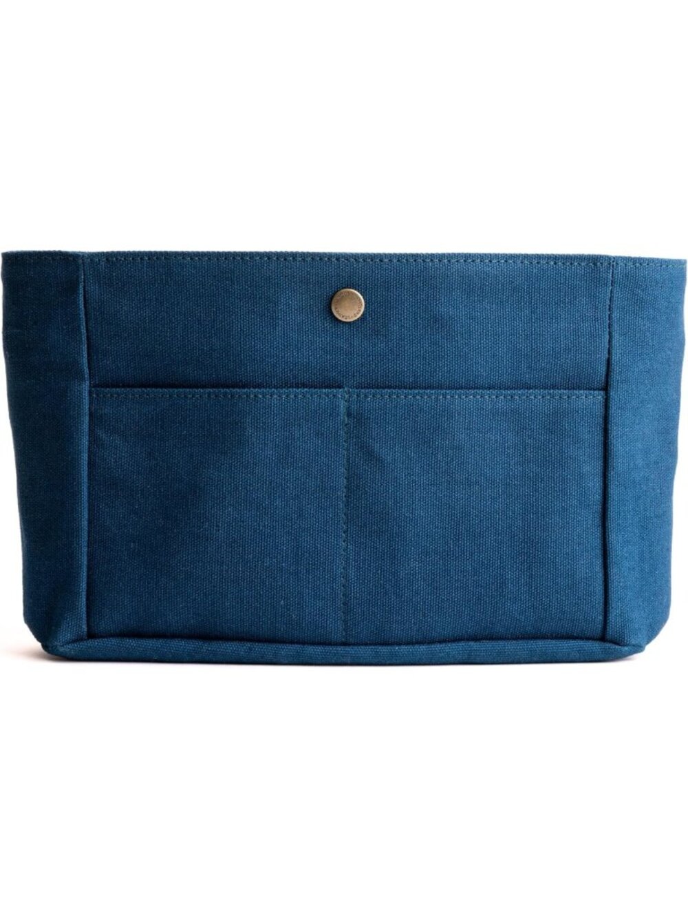 Durable Canvas Tote Organizer with 3 Exterior & 5 Interior Pockets - Versatile